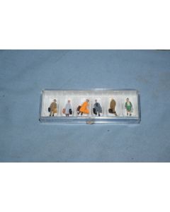 Preiser 14019 [6] Standing Passengers  1:87 Scale 