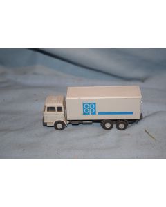 Wiking 1/87 Mercedes 6 Wheel Truck 'Coop' (Drop Back Door)