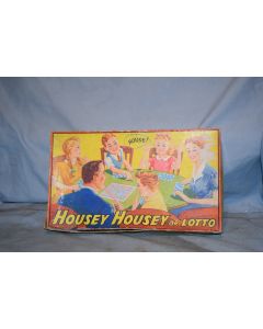Housey Housey or Lotto Bingo Game ( Complete 1950's )