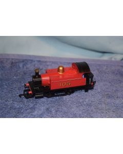Hornby R2129 Class 101 0-4-0T Industrial Loco 105 Red (No Box) 